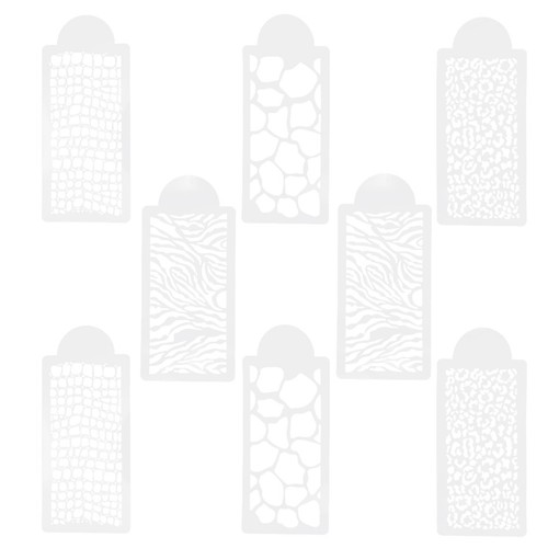 8pcs leopard pattern spray - leopard,