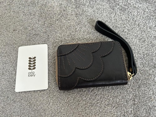 Orla kiely leather card holder - card,