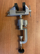Swivel Work Bench Vise 3" Tabletop Clamp Vice Tilts Rotates 360° Universal Hobby