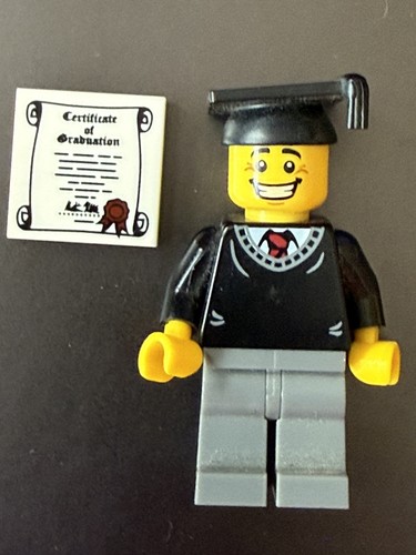 Lego graduate minifigure - lego,