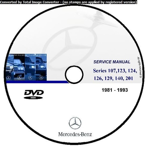 Workshop manual mercedes w107 - workshop,