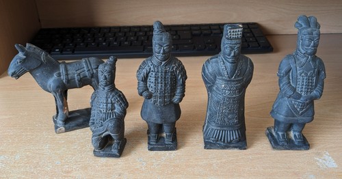 Chinese qin terracotta clay - qin, terracotta/clay