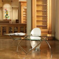 Reflex Angelo DESK Chrome and Glass Desk RRP £7800