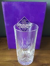 Vintage EDINBURGH CRYSTAL SKYE Highball Tall Glass In Original Box FREEPOST