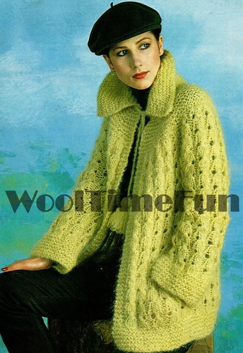 Knitting pattern vintage 1970s - knitting,