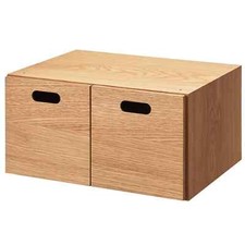 MUJI STACKABLE WOOD CHEST 2