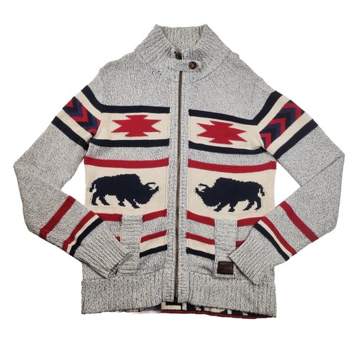 Superdry men big zip aztec - men's,