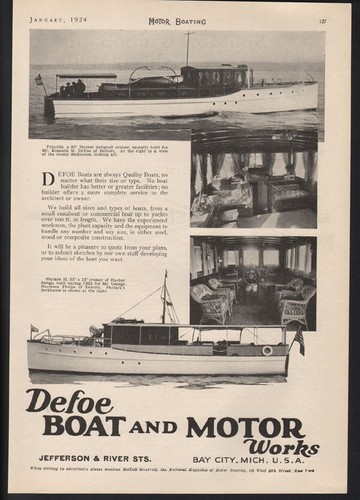 1924 defoe motor - defoe,