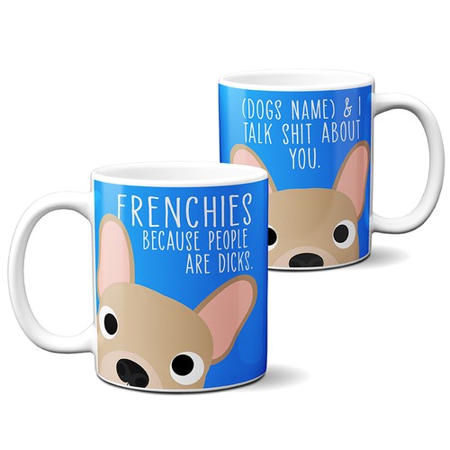 Personalised dog mug - dog, funny