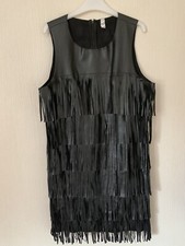 TD(TRUE DECADENCE) Women’s Black Tiered Dress Size 12 100% Polyurethan