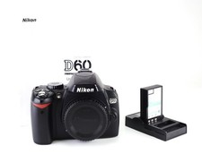 Nikon D60 DSLR Camera Body Only Generic Battery & USB Charger 14,002 Shots