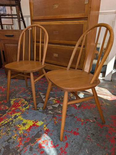 Pair 1960s mid century - pair,