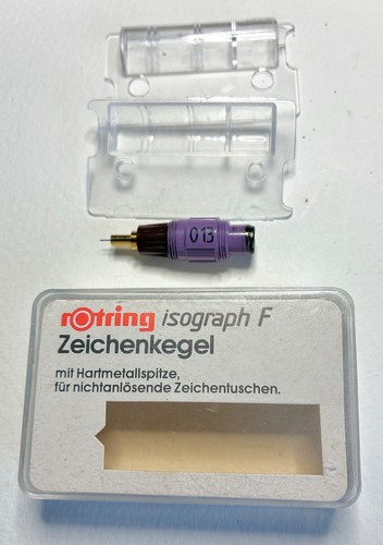 Rotring isograph type - type, f