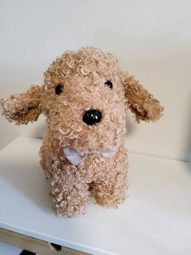 Tesco beige cockapoo dog - tesco, with