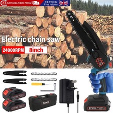 8" Electric Mini Chainsaw