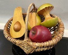 Hand Carved & Painted Wooden