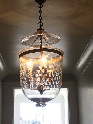 Antique colonial bell jar - bell,