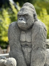 Gorilla Concrete garden statue
