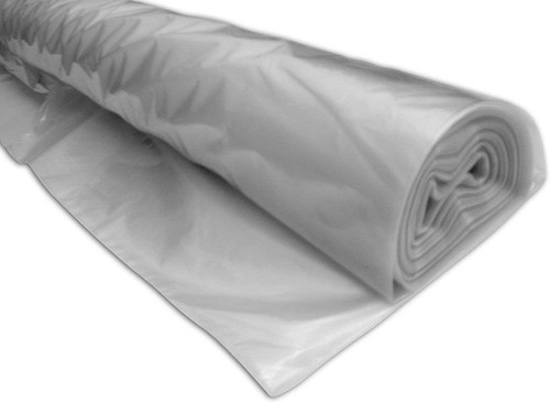 Clear builders polythene - clear,