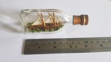 Vintage Miniature Ship in