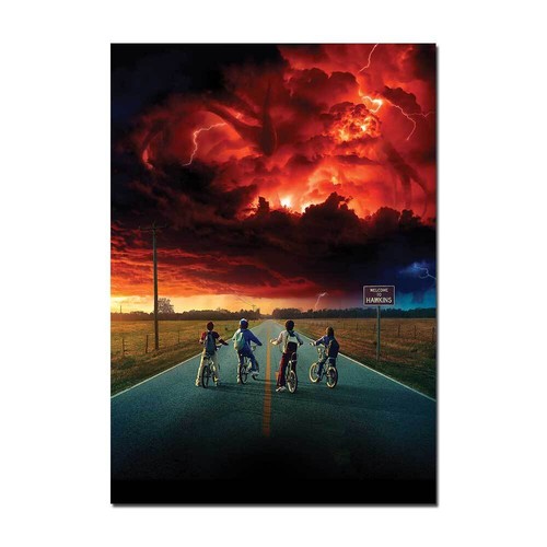 Stranger things movie poster - stranger,