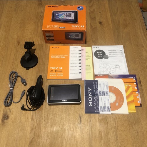 Sony sat nav - sat, u53