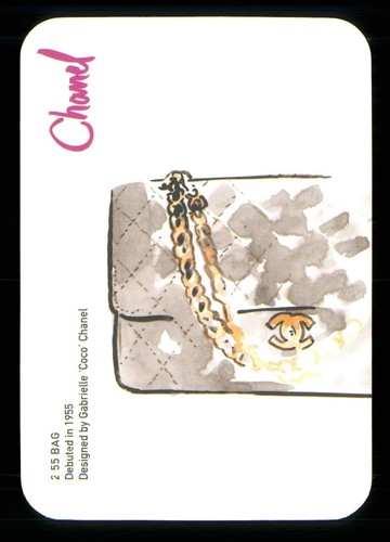 Fashion card chanel 2 55 - 1, x