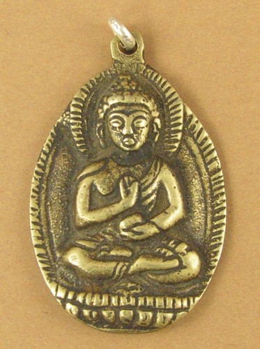 Tibetan buddha pendant - buddha,
