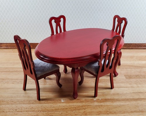 Dollhouse oval dining room - dollhouse,