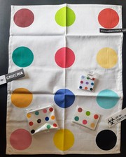 DAMIEN HIRST 'SPOTS' OTHER CRITERIA TEA TOWEL, COIN PURSE, WALLET & KEYRING 2012