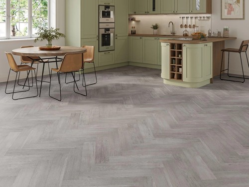 Grey oak lvt - oak, click