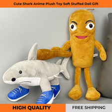 Soft shark plush - soft,