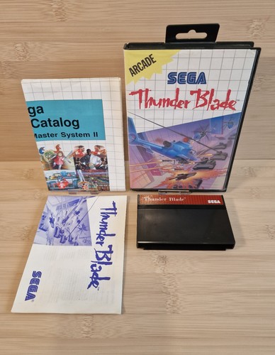 Thunder blade sega master - blade,