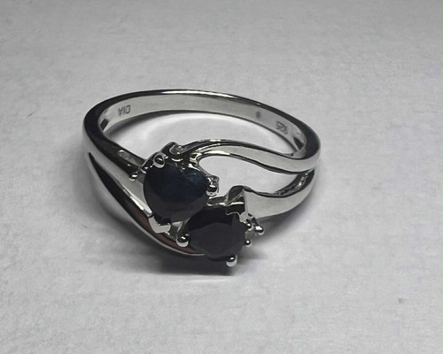 Silver 925 diamond and dark - 925,