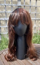 Wig, Long  Auburn & Dark Brown