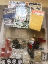 LOFT FIND VINTAGE TAMIYA 1/10 RC 58117 LANCIA DELTA HF COCKPIT TA01 PARTIAL KIT