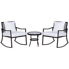 Outsunny 3 Pieces Rocking