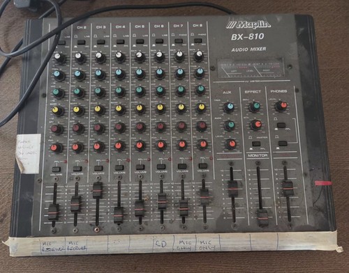 Maplin 810 audio mixer - maplin, bx-810