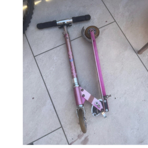 Micro scooters pink foldable - scooters,