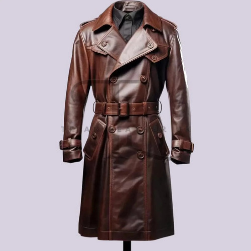 Men brown cowhide leather - men's,