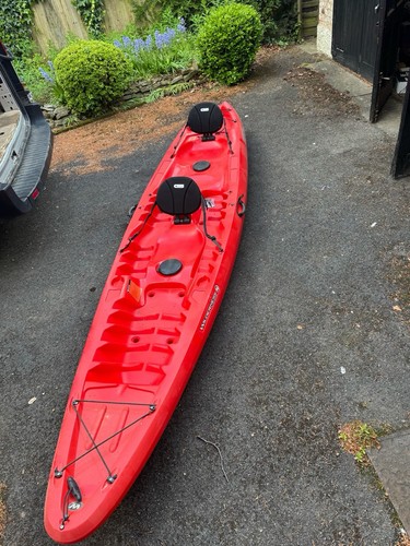 Man kayak with life - 2,