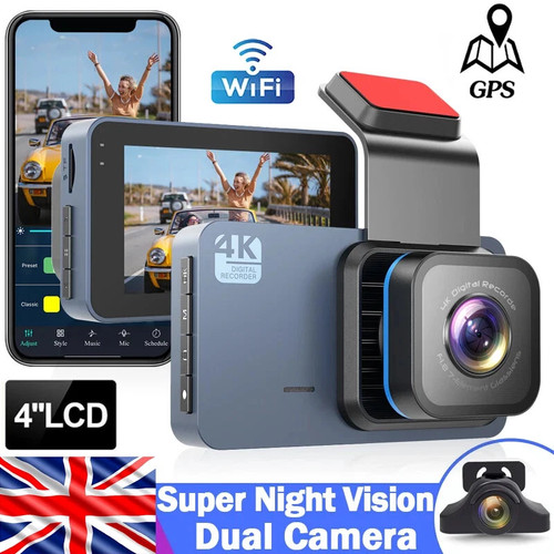 Car dash camera front - 4'',