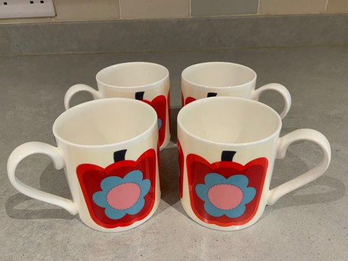 Set four orla kiely mugs - of,