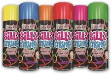 6 Cans Silly Crazy String