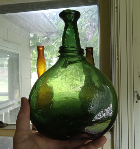 1800s free blown crude - 1800s,
