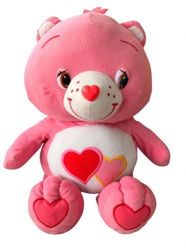 Large care bears pink plush - care,