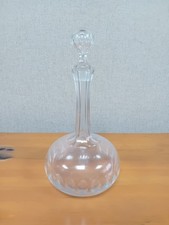 Vintage Glass Decanter with Stopper