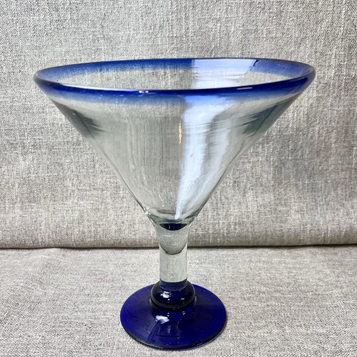 One jumbo clear stemmed blown - clear,