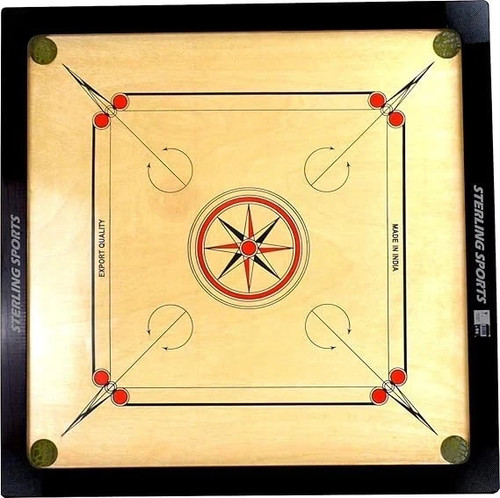 Carrom board x33 coins - carrom, 33"x33"