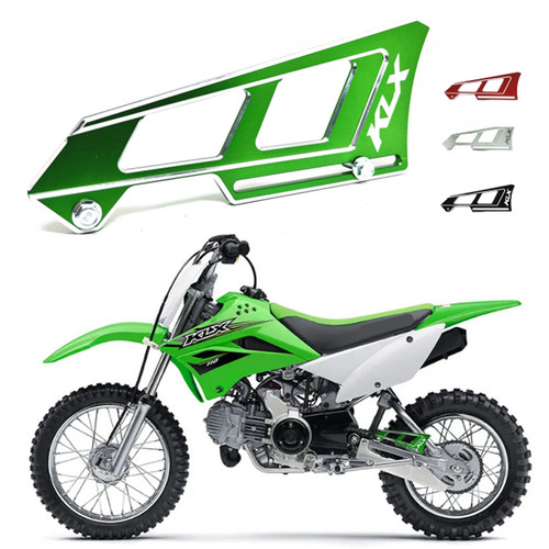 Klx logo chain guard cover - logo, for